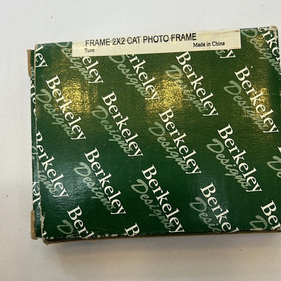 Berkeley Designs Cat Photo Frame-NIB - Picture 8 of 8